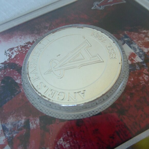 LA Anaheim Angels Shohei Ohtani 39mm Silver Plated Coin Limited Edition NEW - Picture 6 of 6